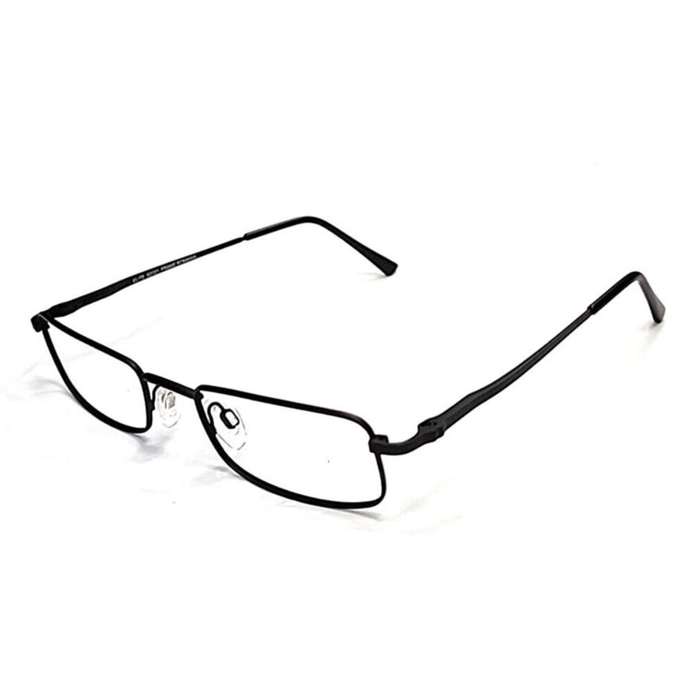 Randolph Engineering Elite RE22Y99-G Black Rectangle Eyeglasses 52-21 145 New